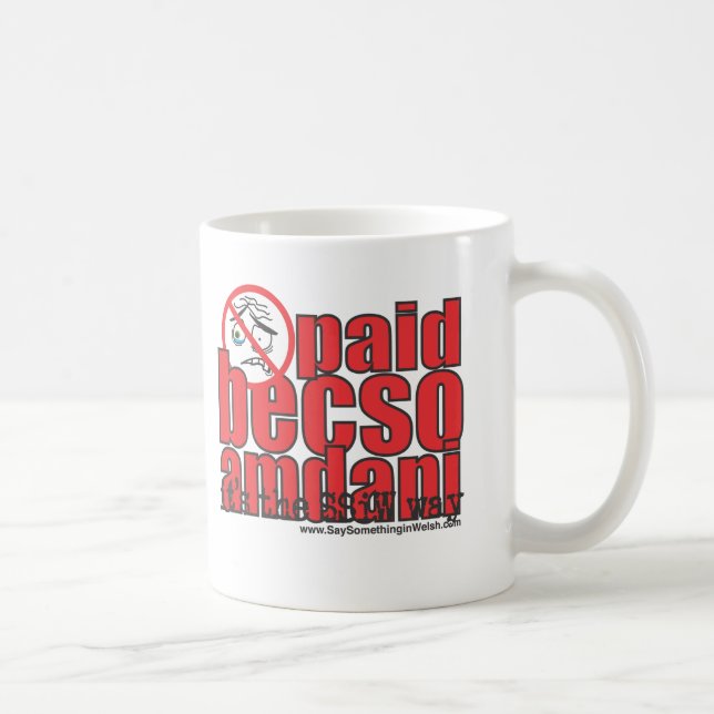 Caneca De Café Amdani pago do becso (Direita)