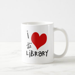 Caneca De Café Ame a biblioteca
