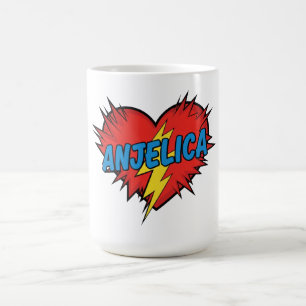 Caneca De Café Ame Anjelica