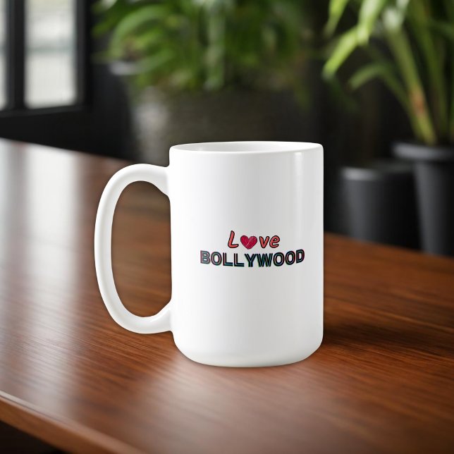 Caneca De Café Ame BOLLYWOOD Cinema Indiano Apreciação (Criador carregado)