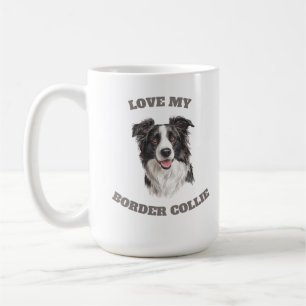 Caneca De Café Ame My Border Collie