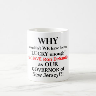 Caneca De Café Ame o Gov. DeSantis não Murphy EDITAR NOMES