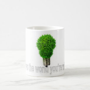 Caneca De Café Ame o mundo em que você está