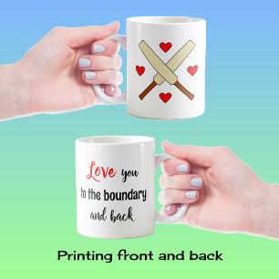Caneca De Café Ame-o texto do grilo