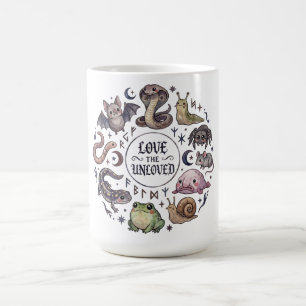 Caneca De Café Ame os Mal Amados Retro Entomologia , Fofo Esquisi