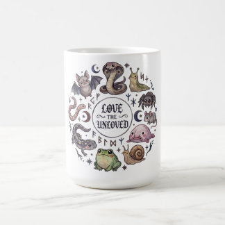 Caneca De Café Ame os Mal Amados Retro Entomologia , Fofo Esquisi