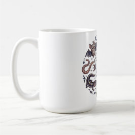 Caneca De Café Ame os Mal Amados Retro Entomologia , Fofo Esquisi