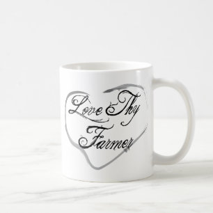 Caneca De Café Ame Thy fazendeiro