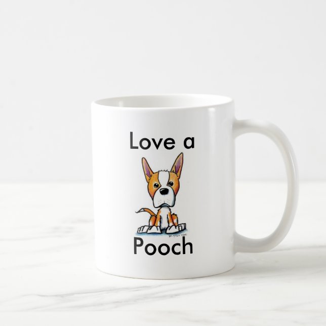 Caneca De Café Ame um cão (Direita)