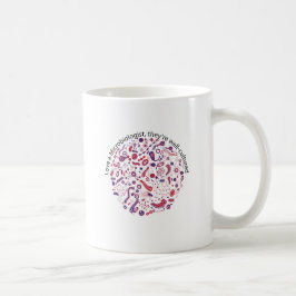Caneca De Café Ame um microbiologista