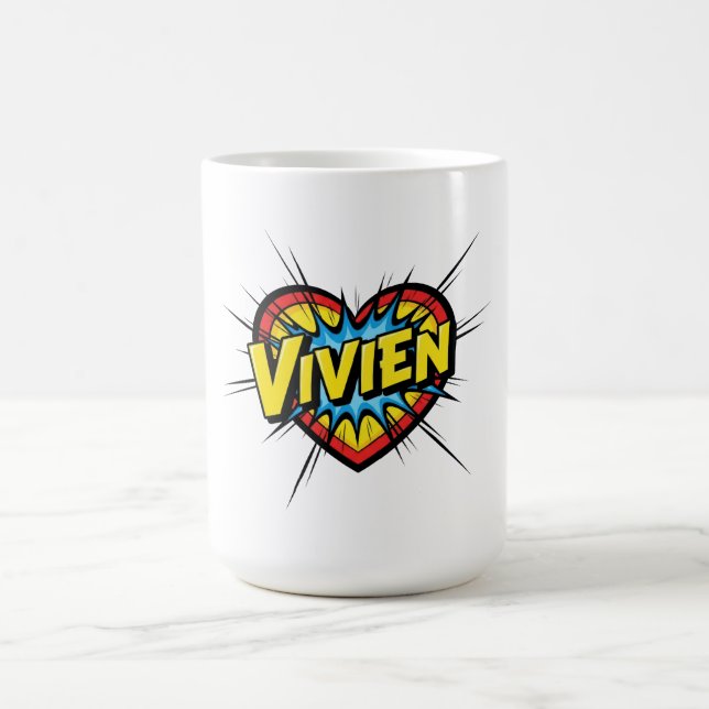 Caneca De Café Ame Vivien (Centro)