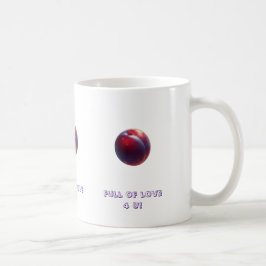 Caneca De Café Ameixas do Dia dos Namorados