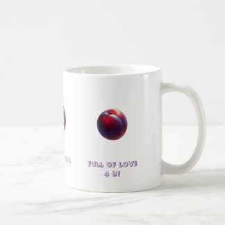 Caneca De Café Ameixas do Dia dos Namorados
