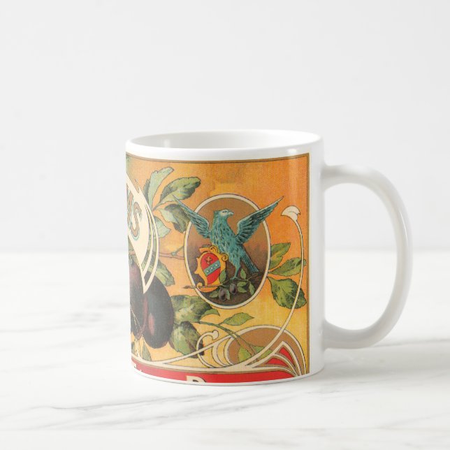 Caneca De Café Ameixas Imperiais (Direita)