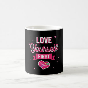 Caneca De Café Amem a Si Mesmos Primeiro