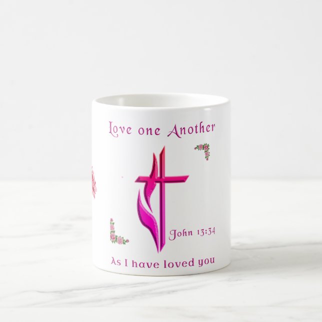 Caneca De Café Amem-se uns aos outros (Centro)