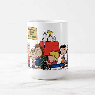 Caneca De Café Amendoins | Felicidade é ser uma das gangues