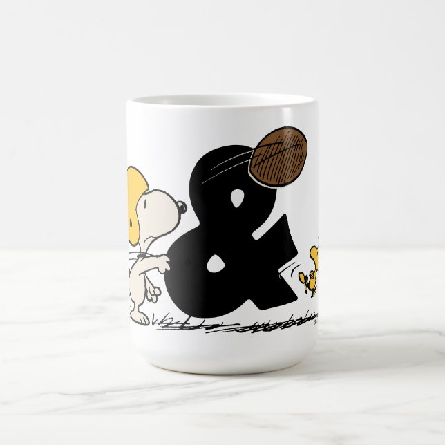 Caneca De Café Amendoins | Futebol Snoopy & Woodstock (Centro)