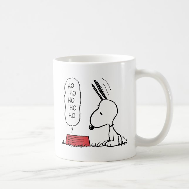 Caneca De Café Amendoins | Snoopy Ho Ho Comida Dish (Direita)