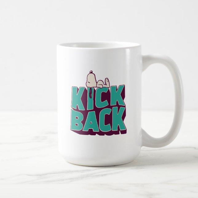Caneca De Café Amendoins | Snoopy Kickback (Direita)