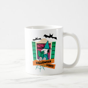 Caneca De Café Amendoins Snoopy Poções Mágicas Halloween