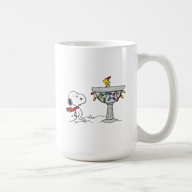 Caneca De Café Amendoins | Snoopy & Woodstock congelado (Direita)