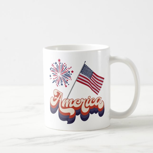 Caneca De Café america (Direita)