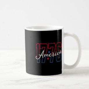 Caneca De Café América 1776 4 de Julho Patriótico Vintage Homens