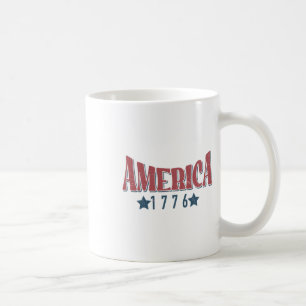 Caneca De Café América 1776 Casa Do Livre 4 De Julho