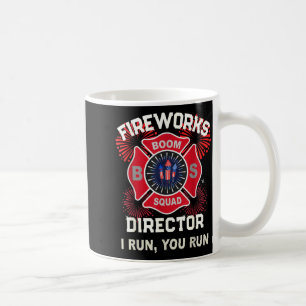 Caneca De Café América af diretor de fogos de artifício executar