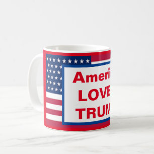 Caneca De Café América AMA TRUMP CAFFEE MUG