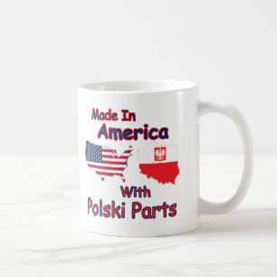 Caneca De Café América com Partes Polski