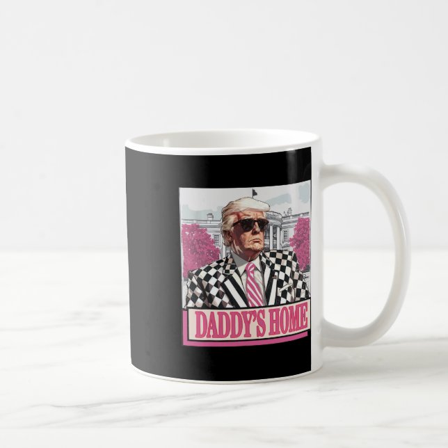 Caneca De Café América do Pai de trás Casa Branca Donald Trump (Direita)