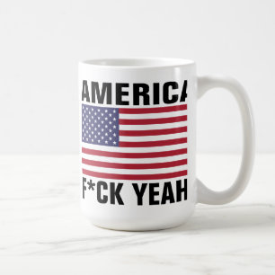 Caneca De Café América, F*ck yeah! Engraçado