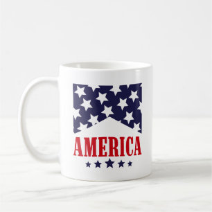 Caneca De Café América Patriótica Ocidental