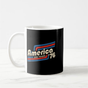 Caneca De Café América Retro 250 Anos 250º Aniversário EUA