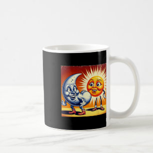 Caneca De Café América Solar Eclipse 2024 4.08.24 O Sol Tem Moo