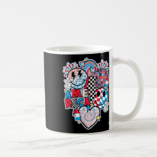 Caneca De Café América sorri Enfrentando Coração Mulheres de Band