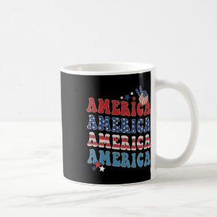 Caneca De Café América Usa 4 De Julho Para Mulheres E Homens