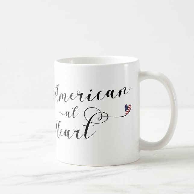 Caneca De Café American At Heart Mug, EUA (Direita)