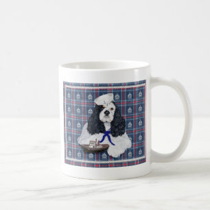 Caneca De Café American Cocker Spaniel Marinheiro