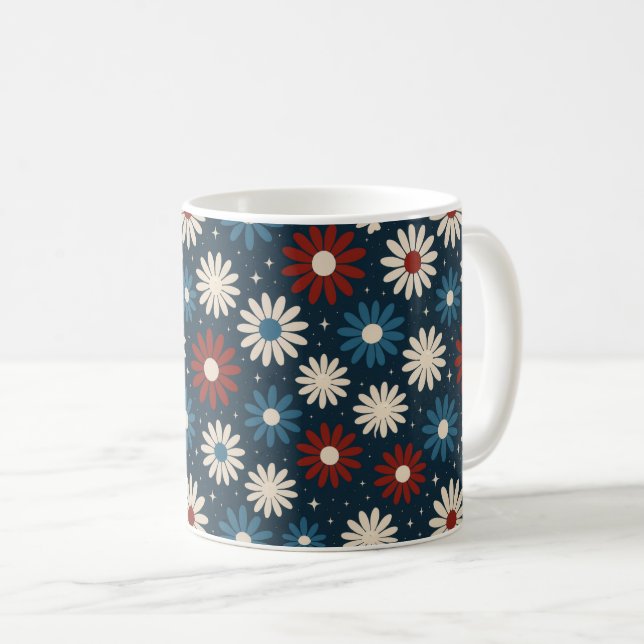 Caneca De Café American Daisy's  (Frente Esquerda)