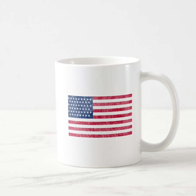 Caneca De Café American flag (Direita)