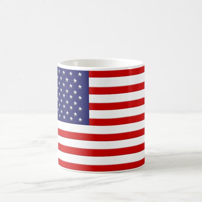 Caneca De Café American Flag Coffee Mug (Centro)