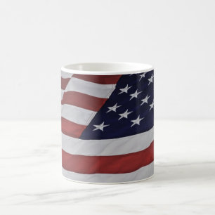 Caneca De Café American Flag Mug