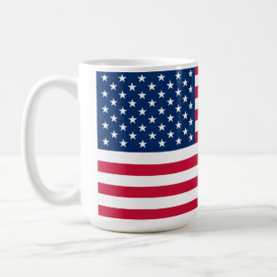 Caneca De Café American Flag Mug EUA