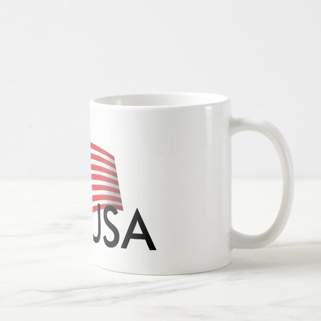 Caneca De Café American Flag USA Mug (Direita)