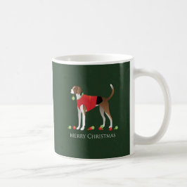 Caneca De Café American Foxhound Natal