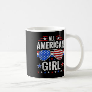 Caneca De Café American Girls Sungles Family 4 de julho Patrioti