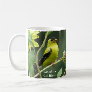 Caneca De Café American Goldfinch Mug por BirdingCollectibles